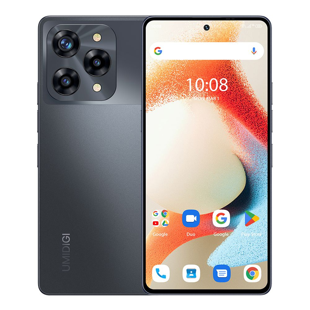 UMIDIGI Смартфон A15 Pro 5G - Space Gray（12GB + 256GB ) Global 12/256 ГБ,  серый