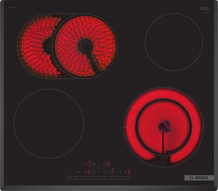 Электрическая варочная панель Bosch PKN651FP2E купить по низкой цене с ...