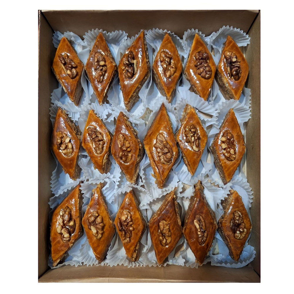 Пахлава бакинская с грецким орехом / 1100 грамм #1