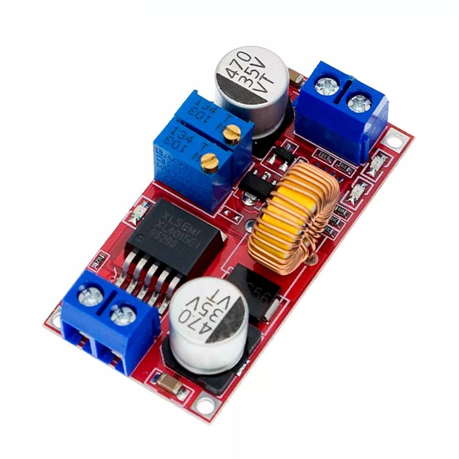 Понижающая зарядная плата для литиевых аккумуляторов XL4015 5А с ...