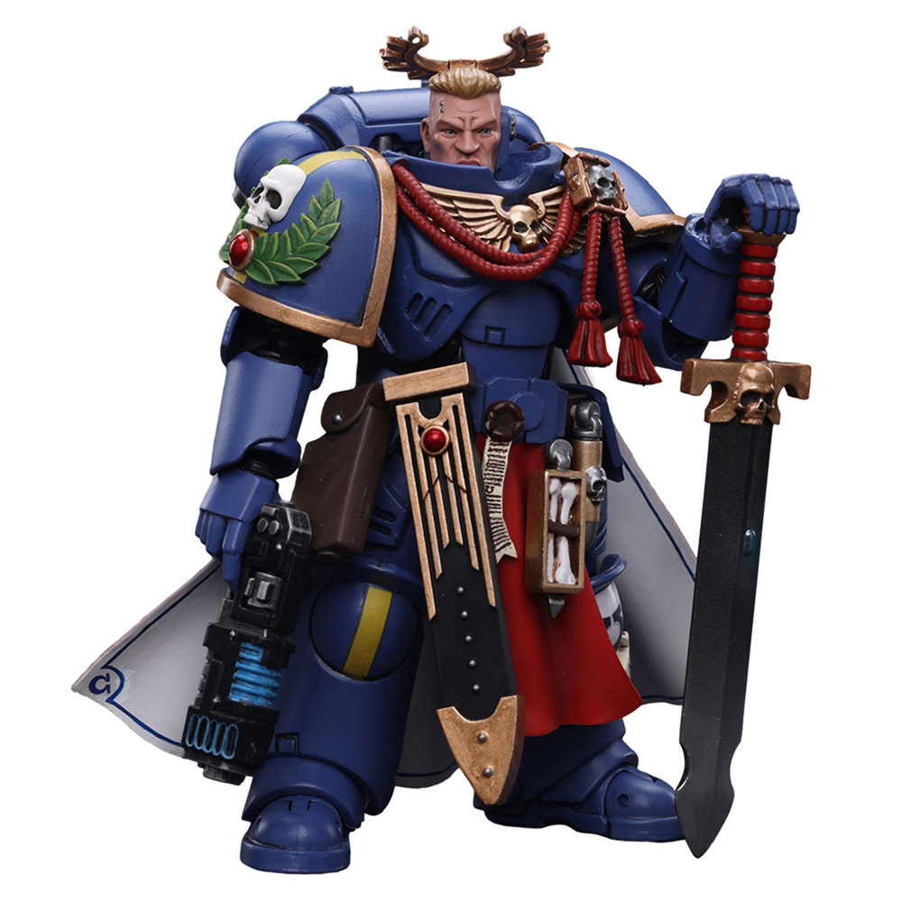 Фигурка Warhammer 40K Ultramarines Primaris Captain with Power Sword and  Plasma Pistol 1:18 - купить с доставкой по выгодным ценам в  интернет-магазине OZON (1365011239)