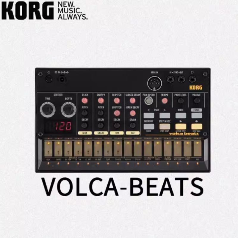 Аналоговый синтезатор KORG VOLCA-BEATS #1