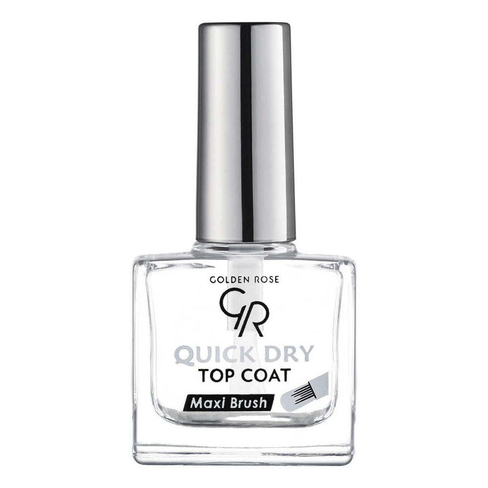 Golden Rose Топовое верхнее покрытие-сушка QUICK DRY TOP COAT, 10 мл #1