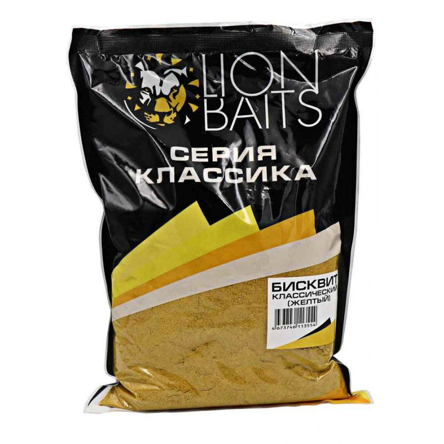 Бисквит классический LION BAITS желтый 1кг #1