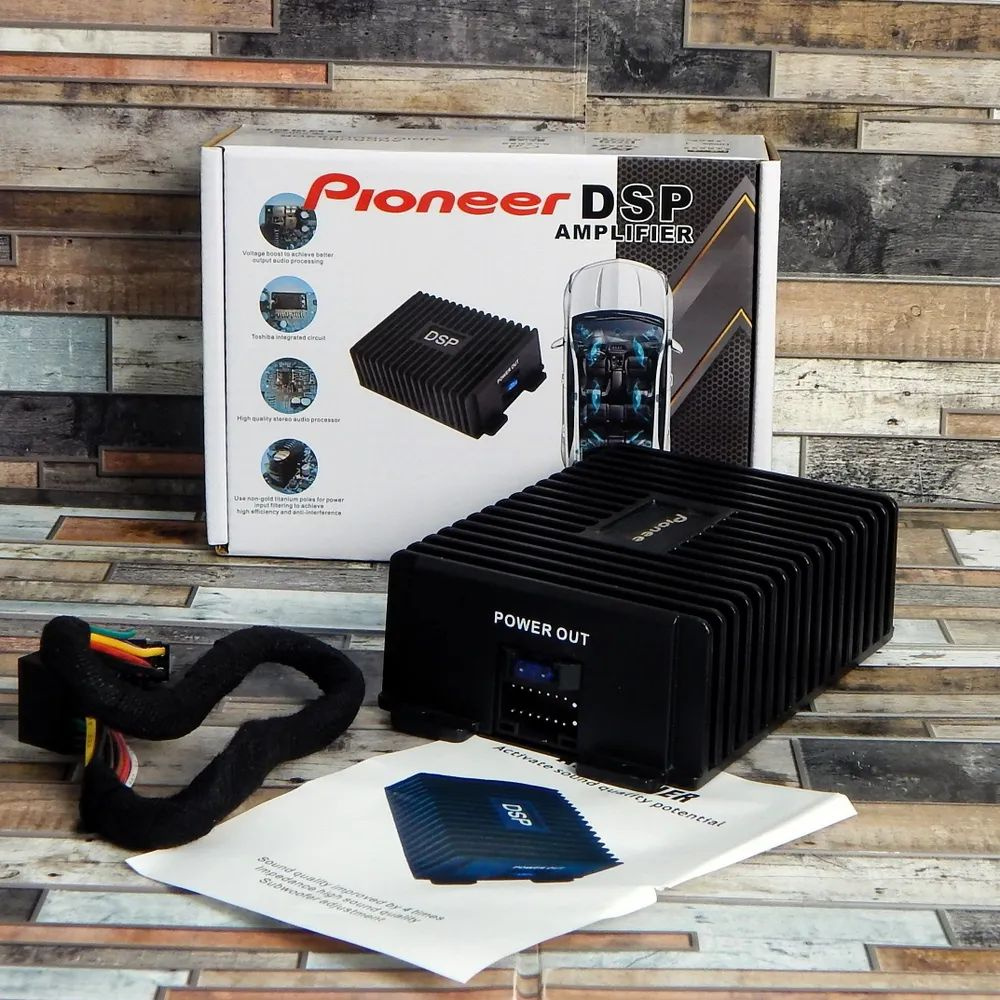 Автомобильный усилитель звука Pioneer DSP AMP Lifier - купить с доставкой  по выгодным ценам в интернет-магазине OZON (1376011037)