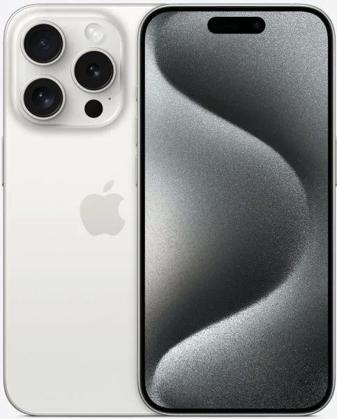 Apple Смартфон iPhone 15 Pro CN 256 ГБ, белый #1