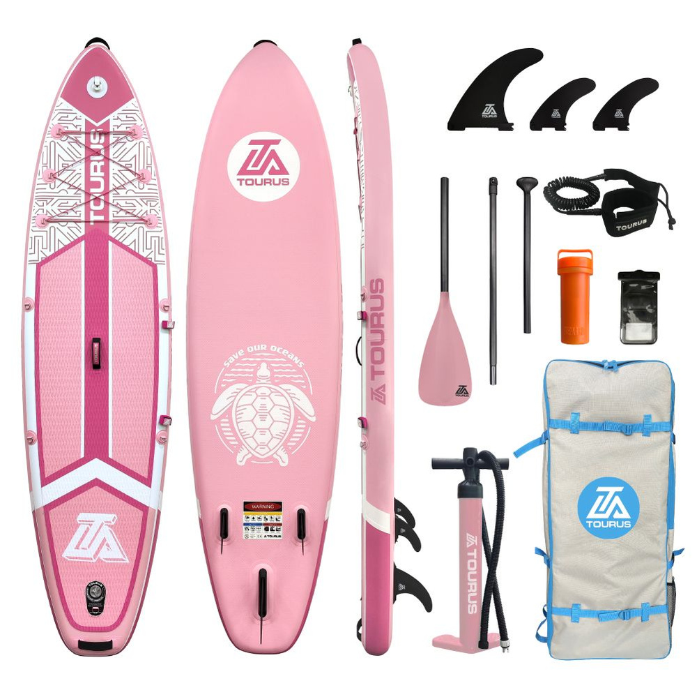 Надувная серфинг доска SUP board TOURUS 10.6 TS-JB01 2023 (320х81х15 см) с  рюкзаком, веслом, насосом и страховочным лишема - купить с доставкой по  выгодным ценам в интернет-магазине OZON (1375204117)