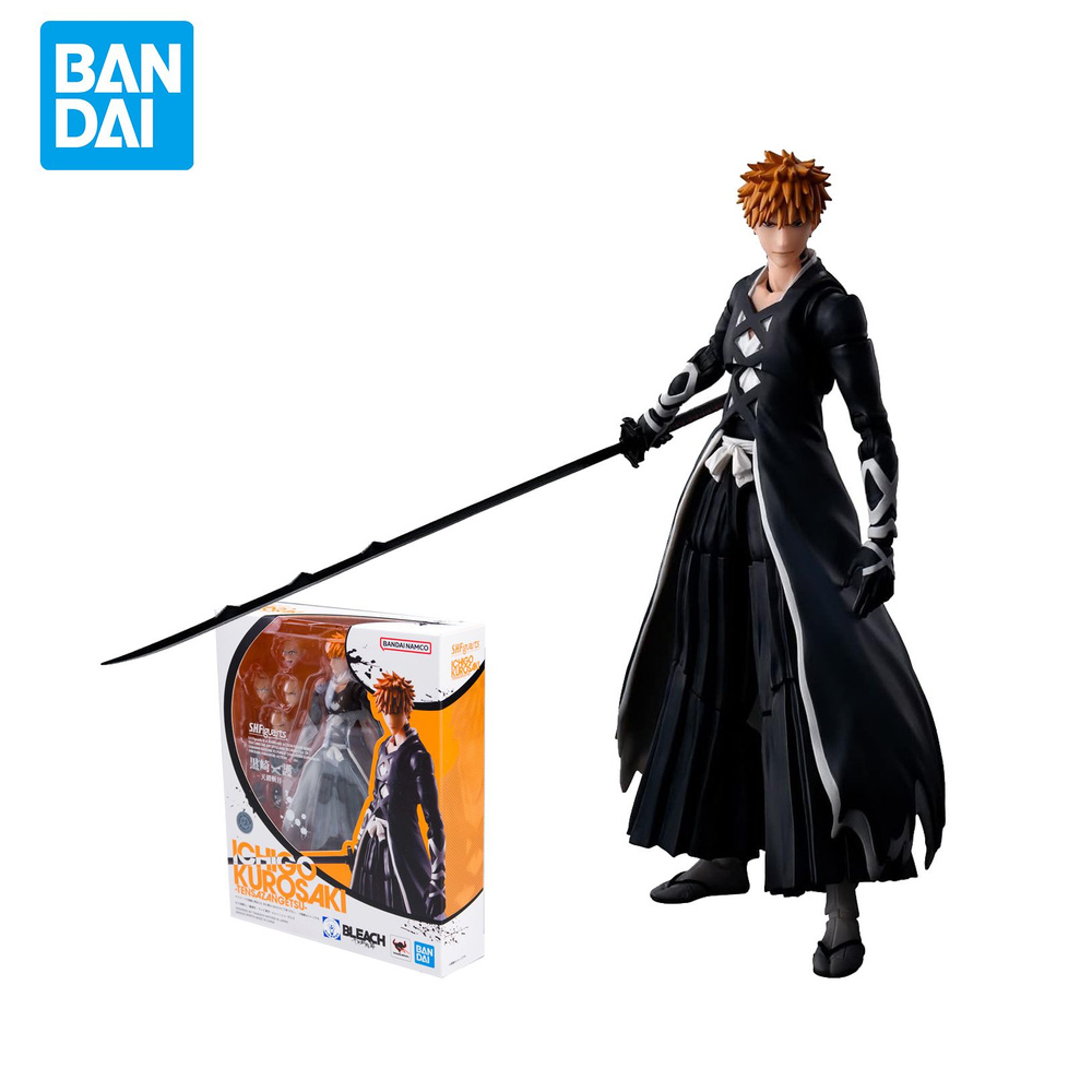 Аниме Фигурка BANDAI S.H.Figuarts - Блич (BLEACH) / Ичиго Куросаки,155mm -  купить с доставкой по выгодным ценам в интернет-магазине OZON (1471132301)