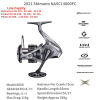 Shimano Nasci 21 4000, Shimano Sahara 22 4000 купить в Рязани с