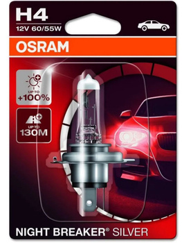  OSRAM NIGHT BREAKER SILVER H11, 100% more brightness, halogen  headlamp, 64211NBS-HCB, 12V, passenger car, duo box (2 lamps) : Everything  Else