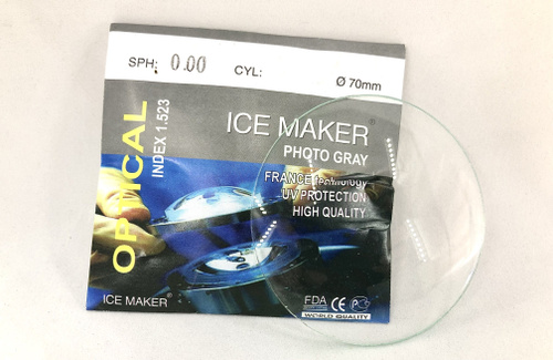 Стеклянная фотохромная линза - купить с доставкой по выгодным ценам в ...