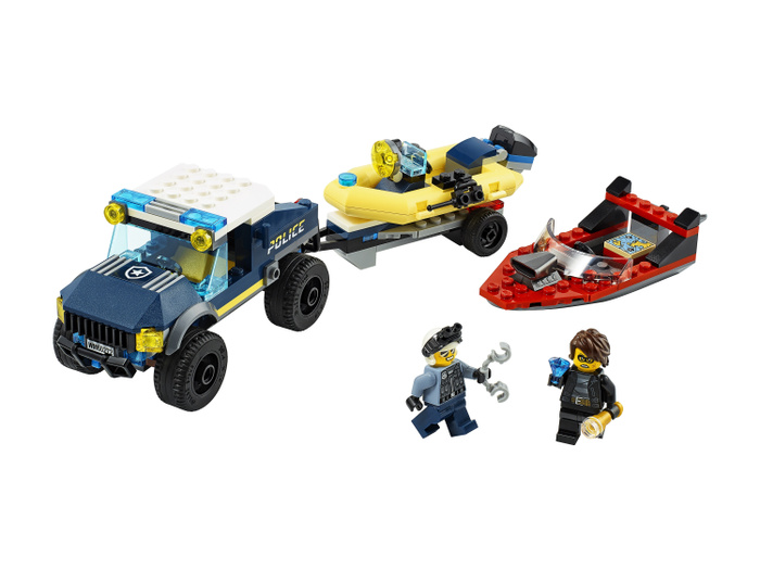 Конструктор LEGO City 60272 Полицейская лодка - купить с доставкой по ...
