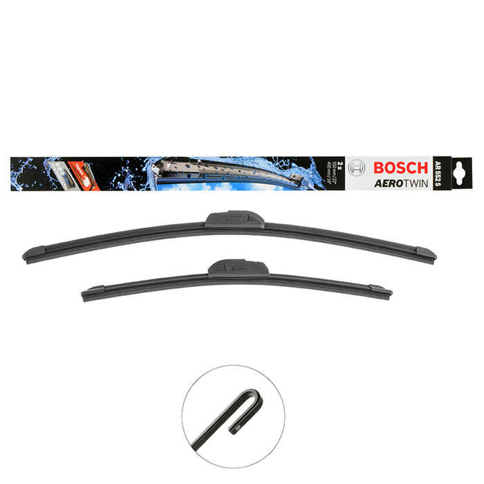 Направляющие дворников. Щетки стеклоочистителя Bosch Aerotwin ar 552. 3397118984 Bosch