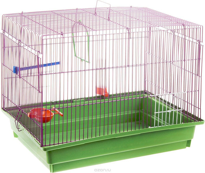 Клетка для птиц, попугаев большая 50*35*40 см - купить с доставкой по ...