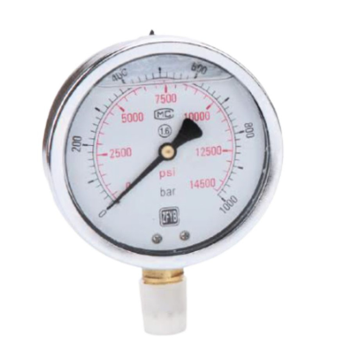 ТЕХРИМ 819050-6 Манометр гидравлический; 1000 бар (14500 psi); 100 мм ...