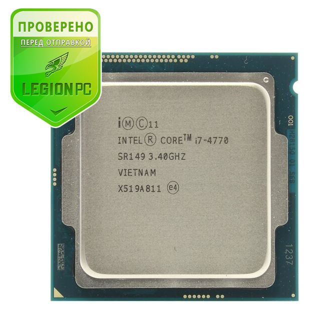 Intel Core i7-4770 Haswell LGA1150 動作品