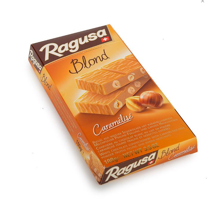 Шоколад белый Camille Bloch Ragusa с трюфельной начинкой и лесными ...