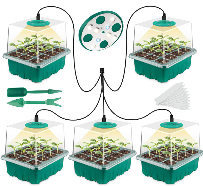 Коробка для выращивания семян растений с полным спектром светодиодной .