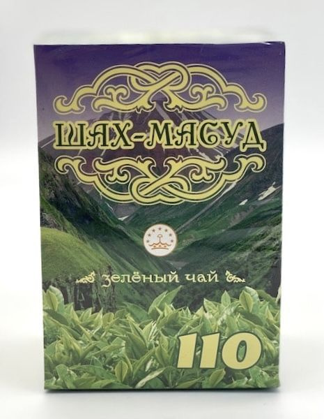 Зеленый чай №110, 100 г Шах Масуд ( Натуральный, Листовой, Рассыпной ...