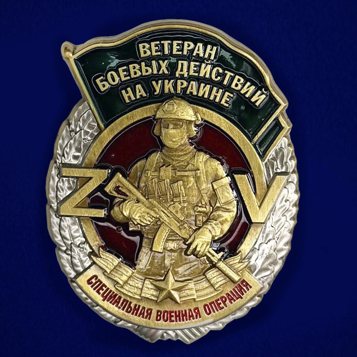 Знак "Ветеран боевых действий на Украине" - купить с доставкой по ...