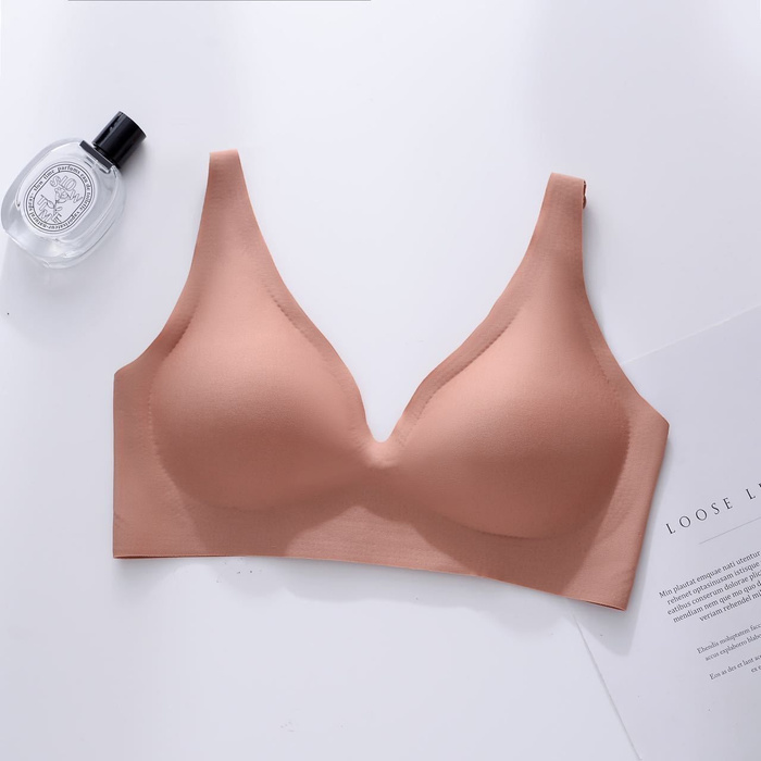 Бюстгальтер без косточек, бесшовная модель EASY BRA Нижнее белье 1 шт ...