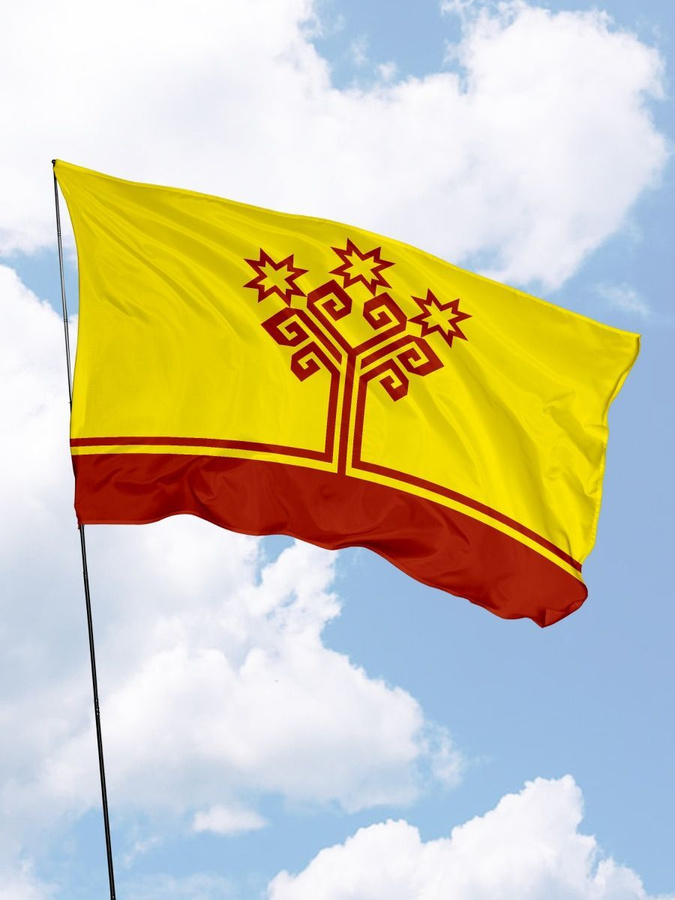 Флаг Чувашской Республики – купить флаги на OZON по выгодным ценам