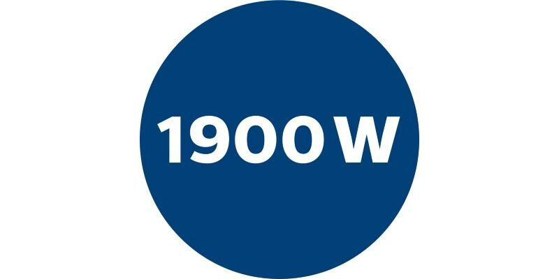 Мотор мощностью 1900 Вт для превосходных результатов уборки