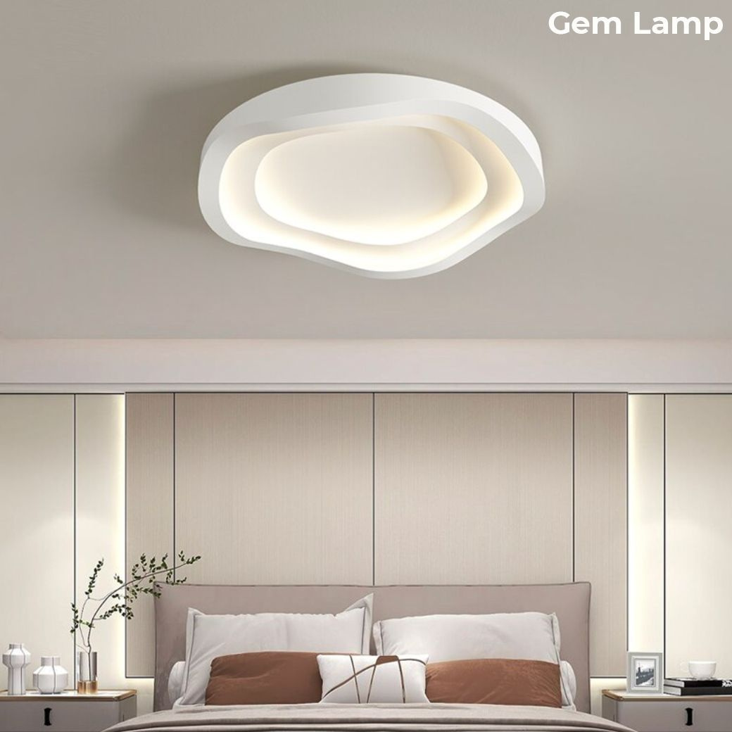 Люстра светодиодная потолочная Zefir d50 в спальню от Gem Lamp