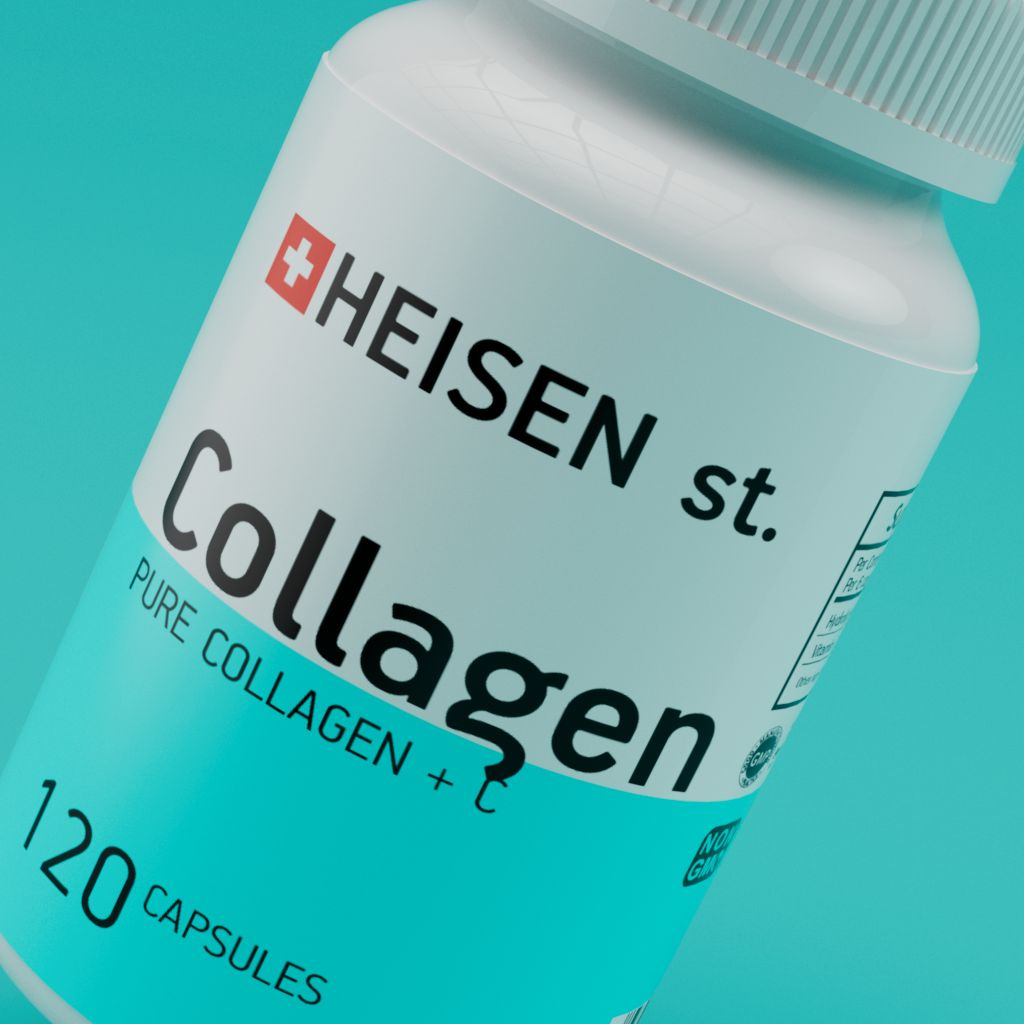 Комплекс капсулированный коллаген 2580 мг + витамин С 270 мг ("Cоllagen ...