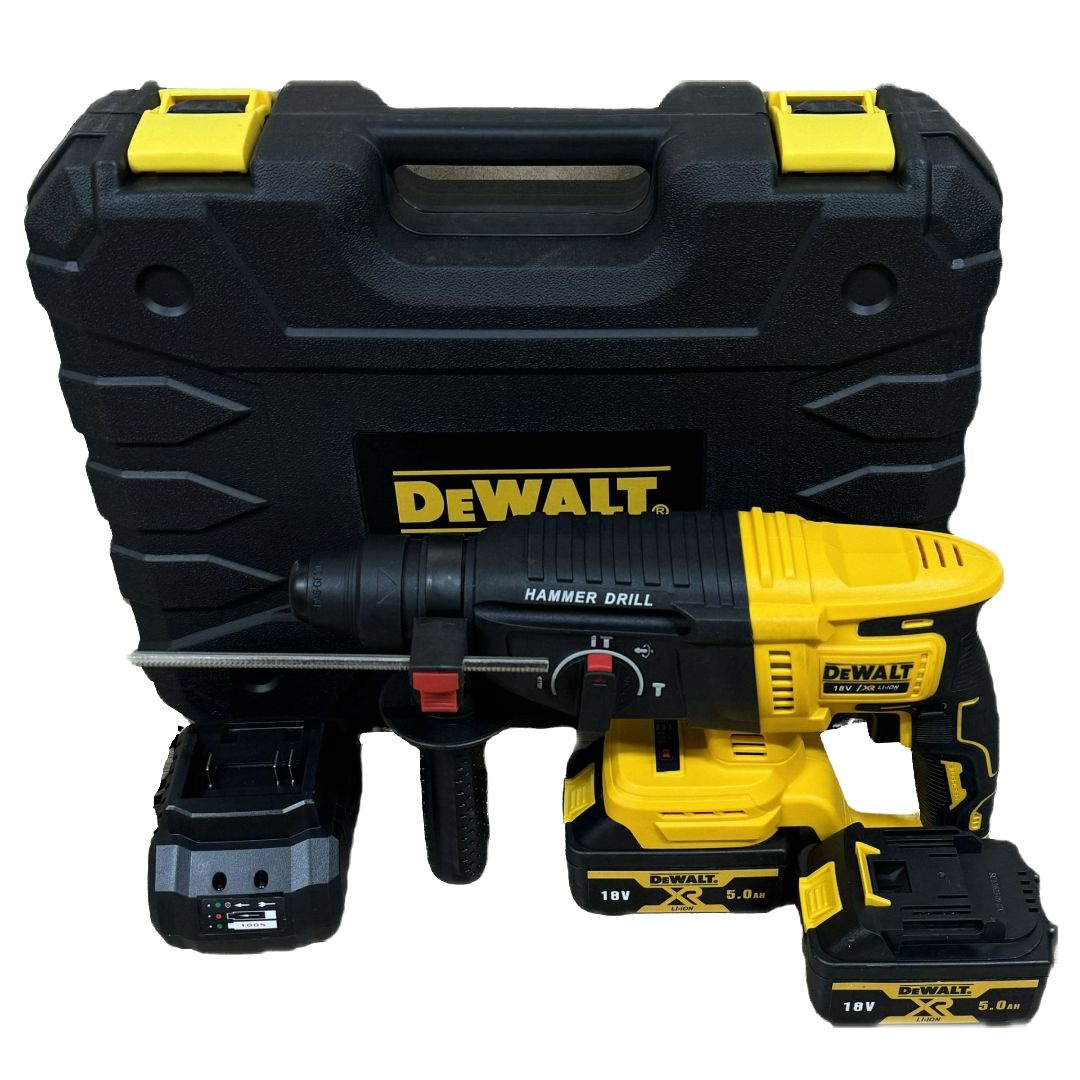 DEWALT перфоратор аккумуляторный DeWalt DCH133N 18V 5.0Ah ...