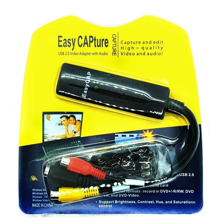 Устройство видеозахвата EasyCAP USB 2.0 оцифровщик Easy Cap, вариант