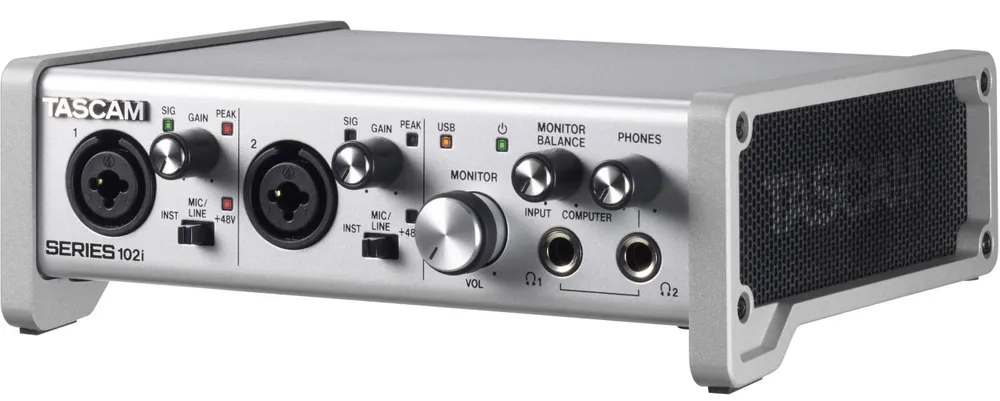 Внешняя звуковая карта с USB TASCAM SERIES 102i, вариант