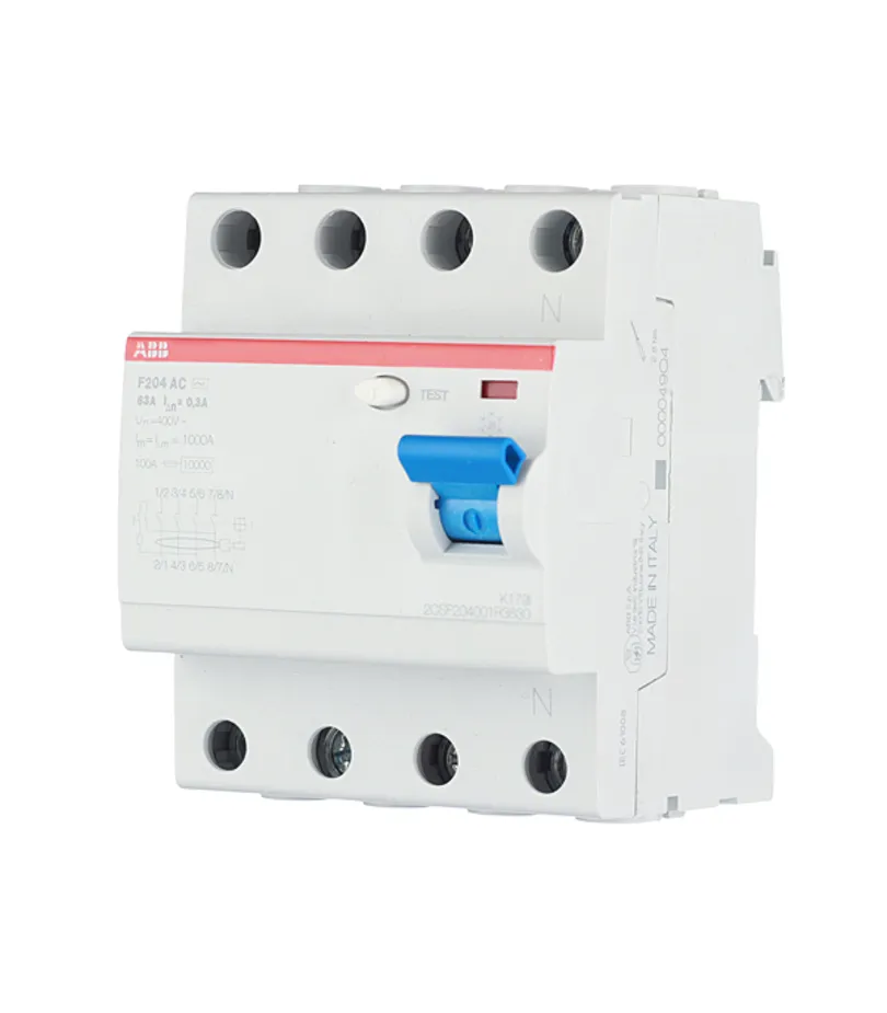 Устройства защитного отключения УЗО ABB F204 25А тип АС 100mA 2CSF204001R2250, Устройства защитного отключения 63А, фото 3