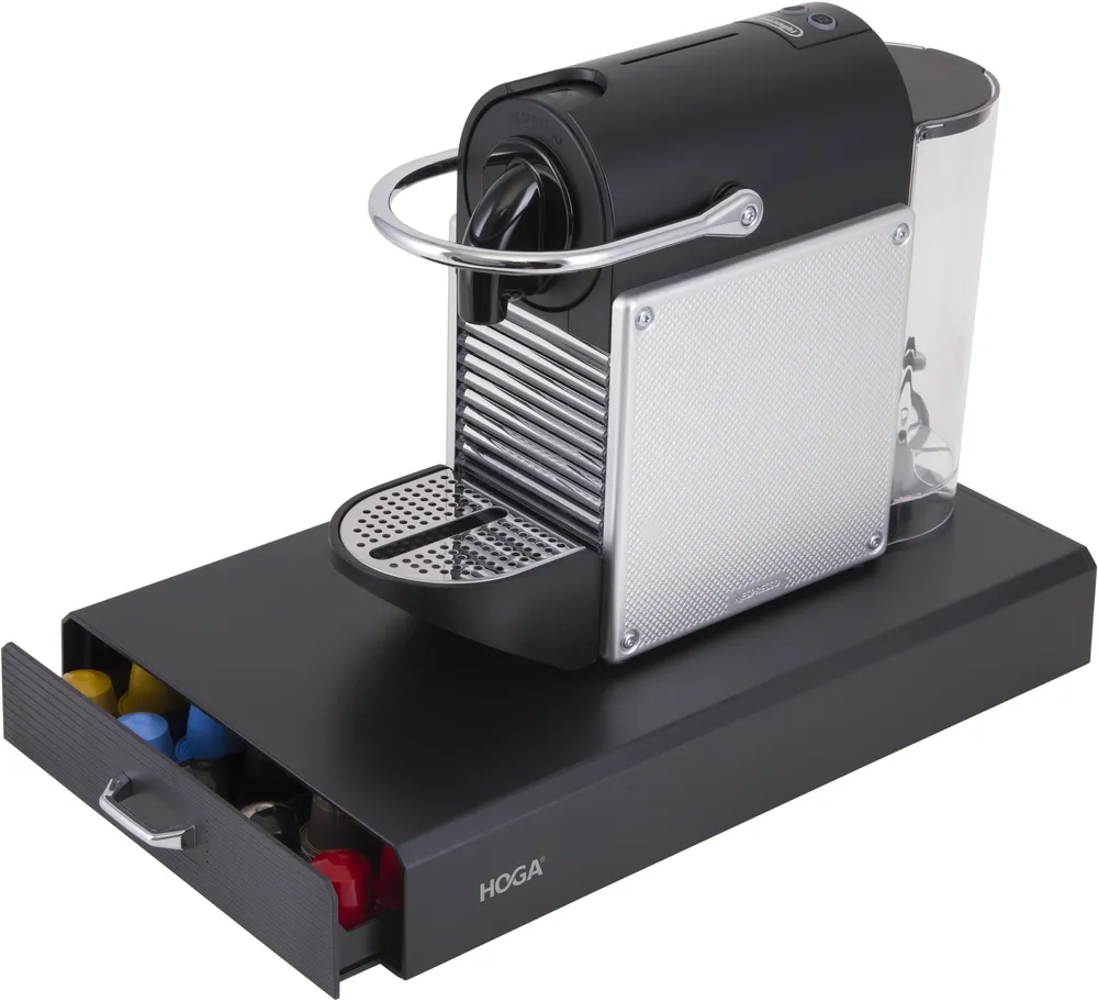 Подставка под кофемашину органайзер держатель для 50 кофейных капсул Nespresso HOGA, вариант, фото 5