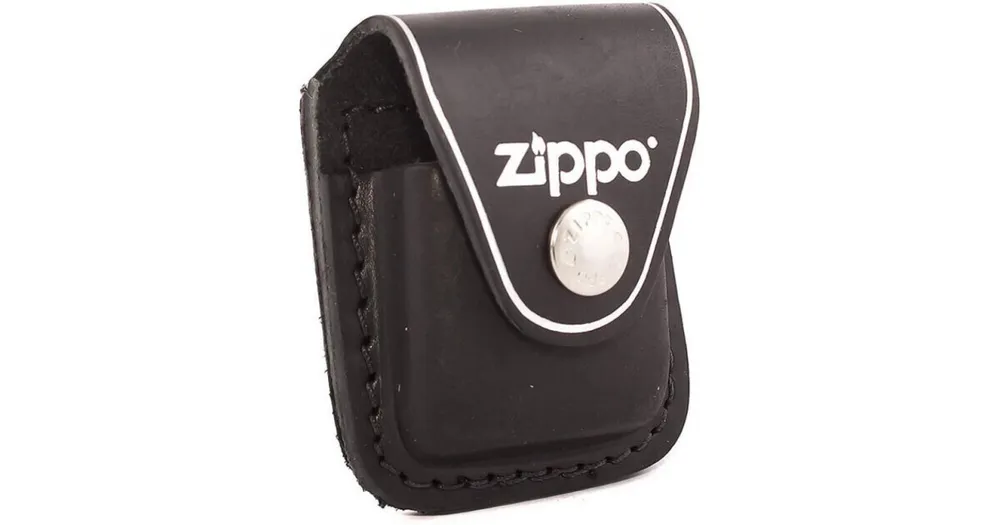 Чехол Zippo Для Зажигалки Зиппо Натуральная Кожа С Клипом Черный MADE IN USA LPCBK, черный, фото 6