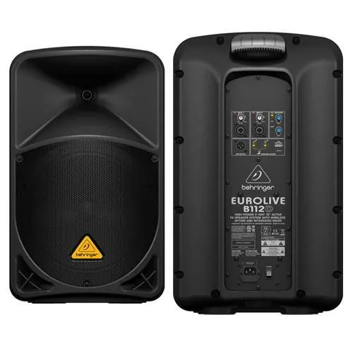 BEHRINGER B115D активная 2-х полосная акустическая система 1000 Вт, 2 порта для радиомикрофонов, 2-канальн. микшер, 1000 Вт, фото 3