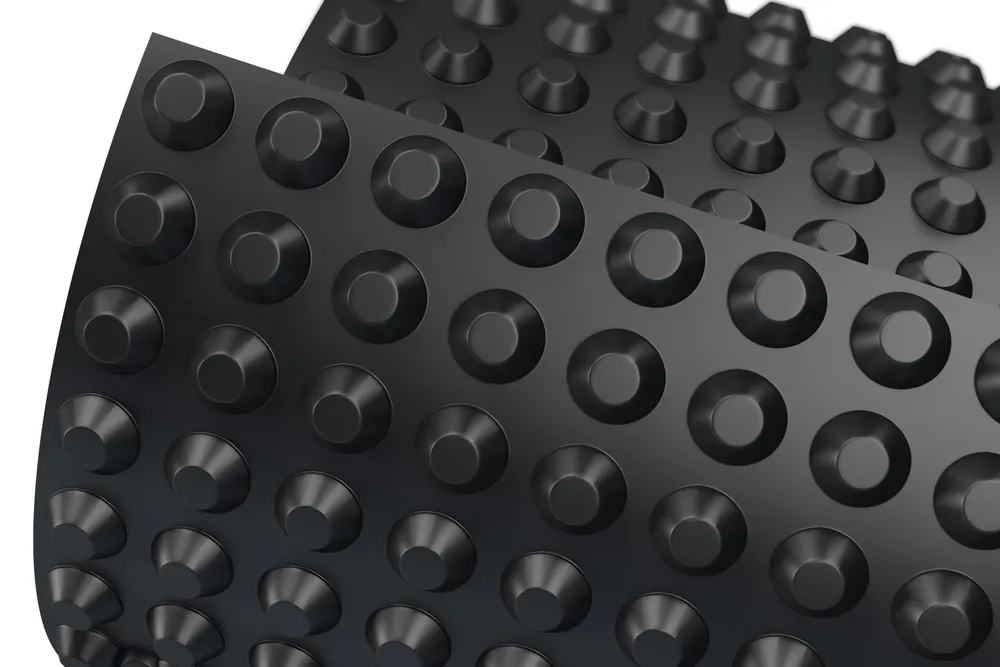 Мембрана профилированная PLANTER standard 1х20 м (20м2) / гидроизоляция Технониколь Плантер стандарт для фундамента и отмостки, 1x20 м, фото 3