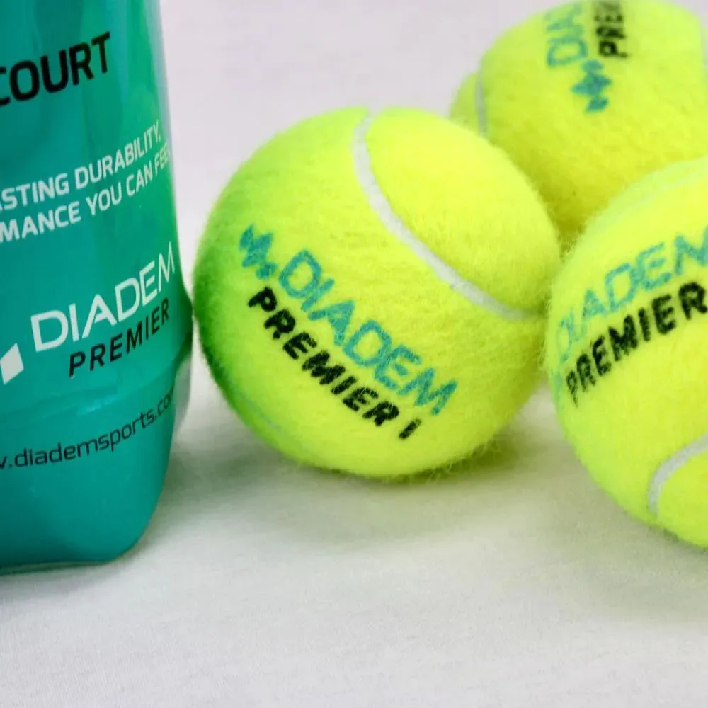 Мячи для большого тенниса DIADEM Premier All Court 4B, BALL-4CASE-ALLCRT, упаковка 4 мяча, ITF, вариант, фото 3