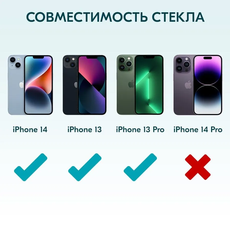 Стекло на Айфон 14 / 13 Про / 13 / 16E REMAX противоударное, защитное, усиленное стекло на iPhone 13 Pro / 16E, вариант, фото 3