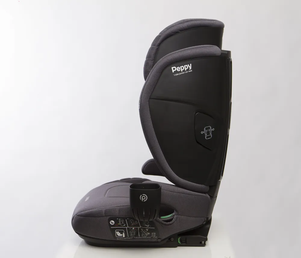 Автокресло детское Peppy Duofix 15-36 кг (grey), от 3 лет, 36 кг, фото 6