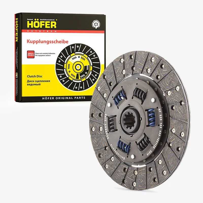 Диск сцепления ведомый для Газель 406, HOFER HF520145, вариант