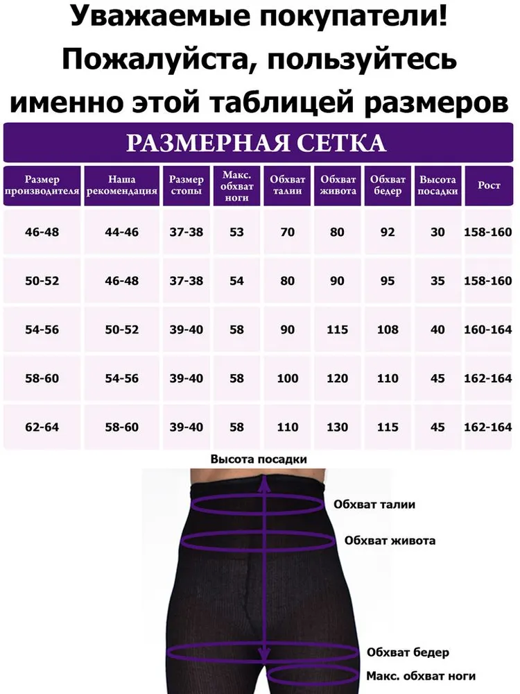 Колготки, 1 шт, 1 шт, фото 2