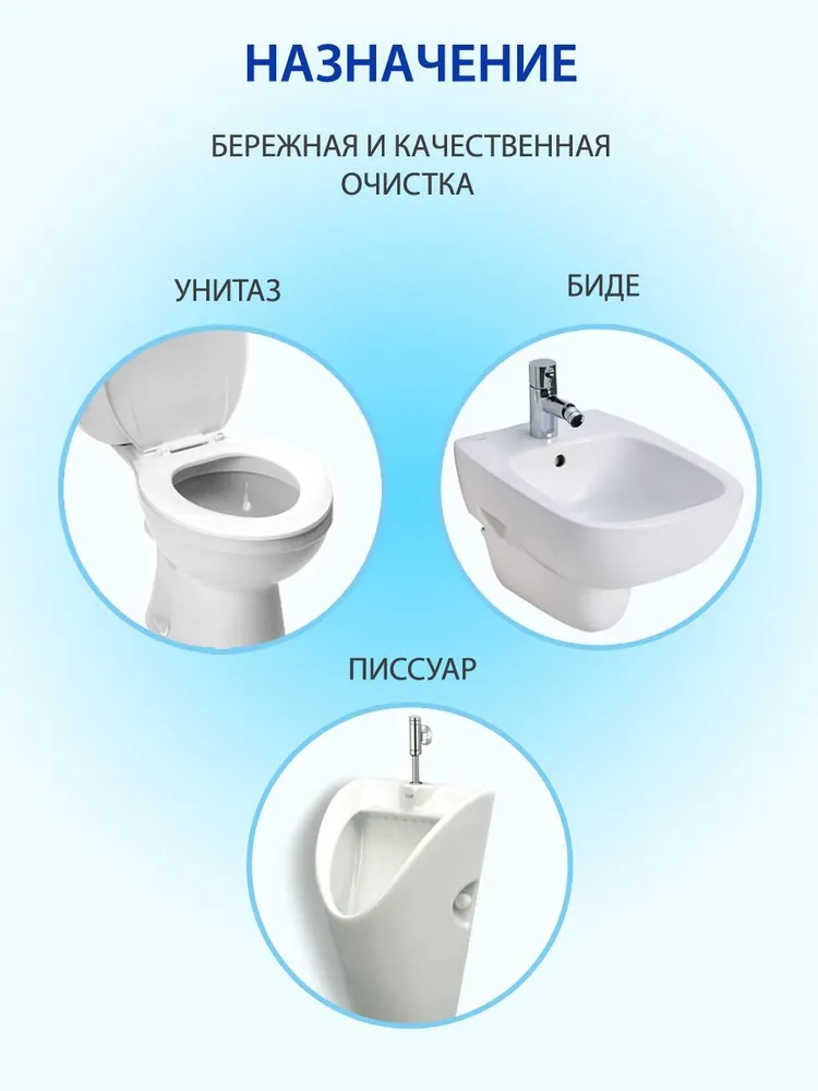 БЕЛЫЙ КОТ - Ершик для унитаза силиконовый, белый, фото 7