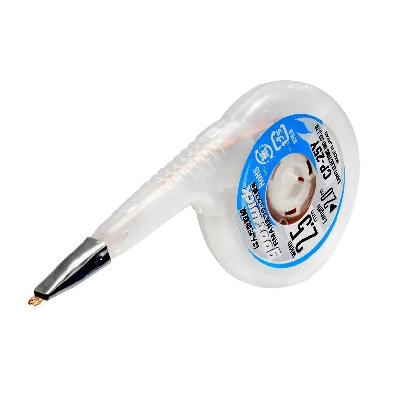 Оплетка медная GootWick (Japan) 2,5mm 2,0m (CP-25Y), вариант