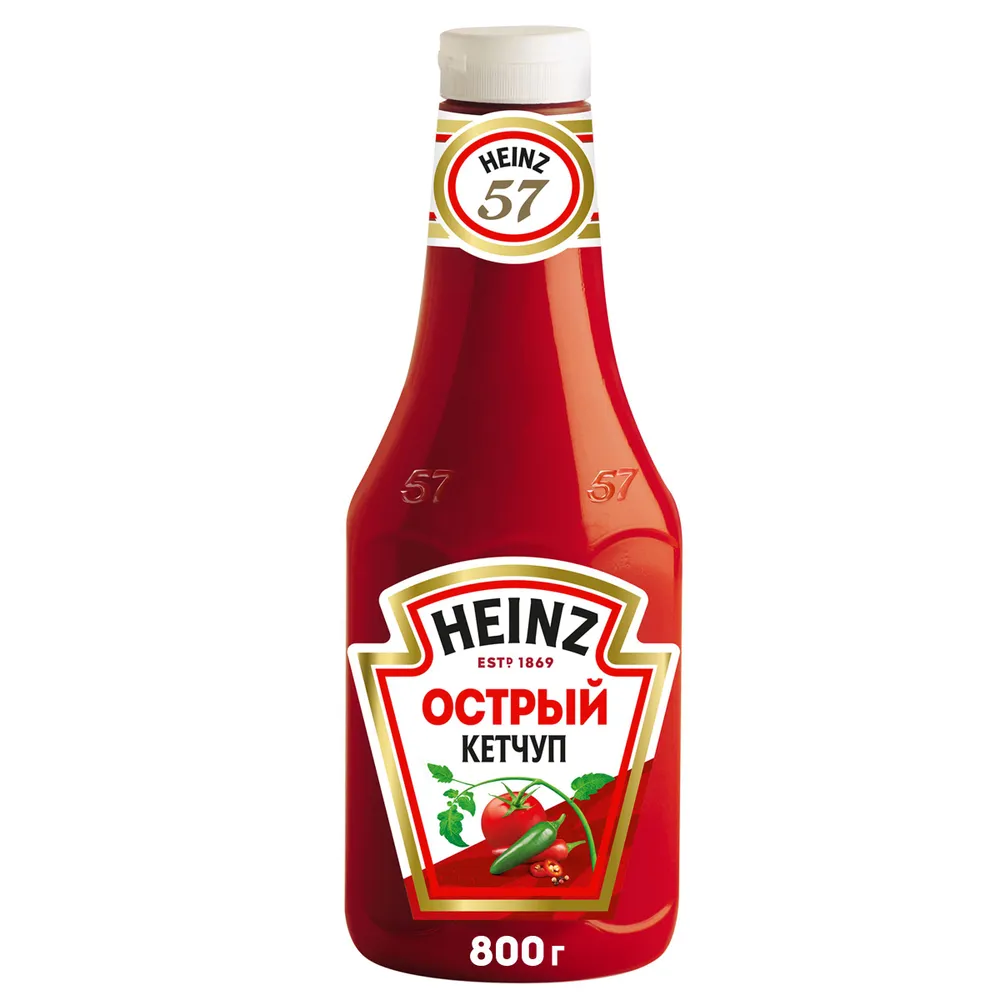 Кетчуп Heinz Острый, 800 г, 800 г