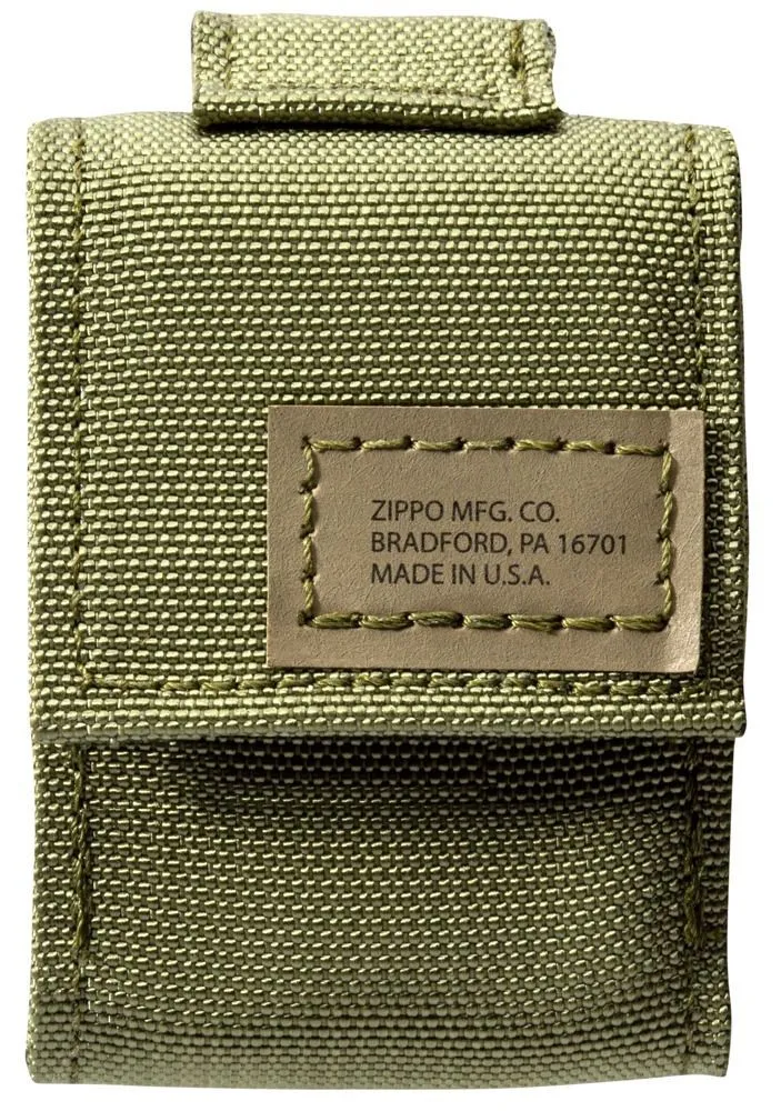 Чехол ZIPPO Для Зажигалки С Фиксатором На Ремень Зеленый Хаки ZIPPO 48402, зеленый, фото 5