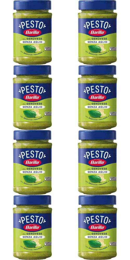 Соус BARILLA PESTO ALLA GENOVESE с базиликом "BARILLA", 190 г., 190 г, 8 шт