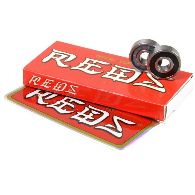 Подшипники для скейтборда, лонгборда, самоката Bones reds super, вариант, фото 2