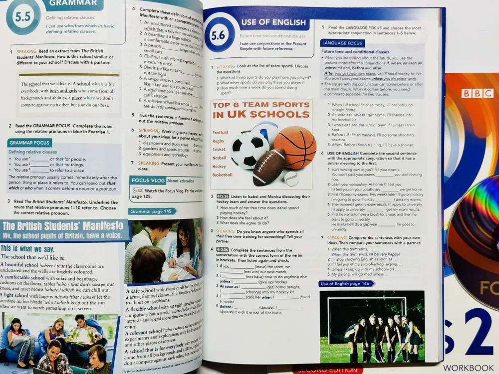 Focus 2 Полный Комплект, Student's Book + Workbook + CD (second edition) учебник, тетрадь, диск, вариант, фото 4