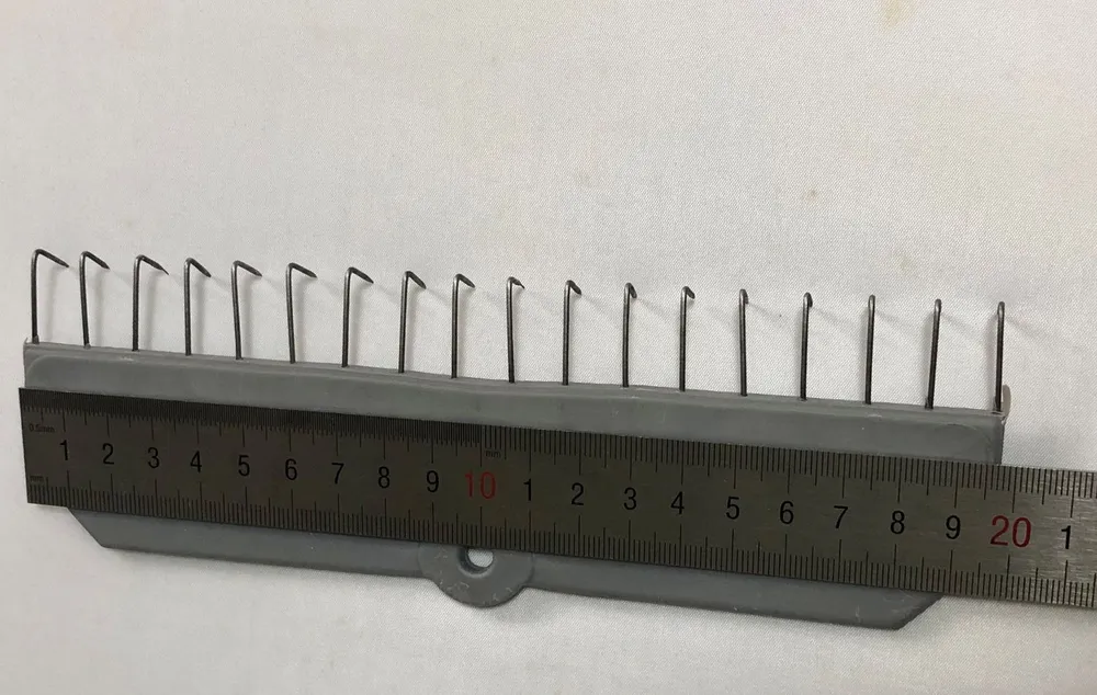 Подвеска с 18 когтями для вязальной машины, подходит для Silver Reed, Brother, Toyota., серебристый, фото 4